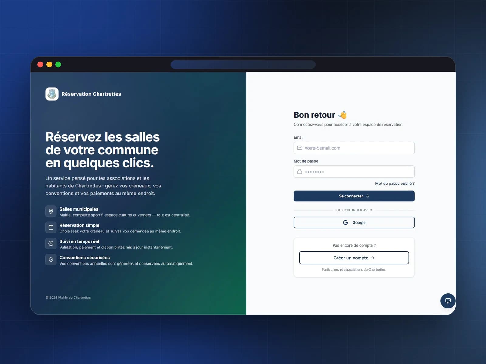 Réservation de salles Chartrettes — visuel 1 sur 5