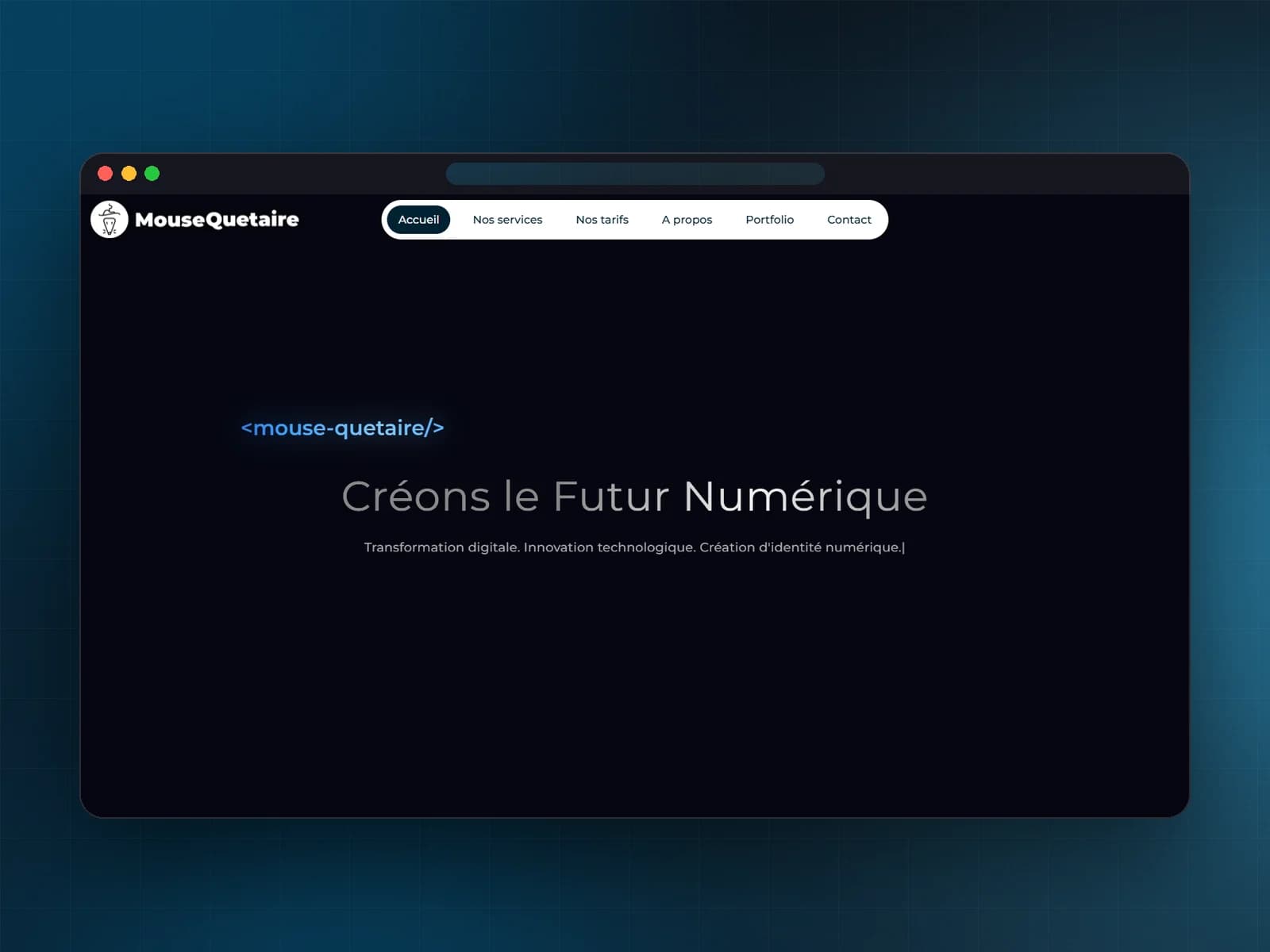 Site Mousequetaire — visuel 1 sur 4
