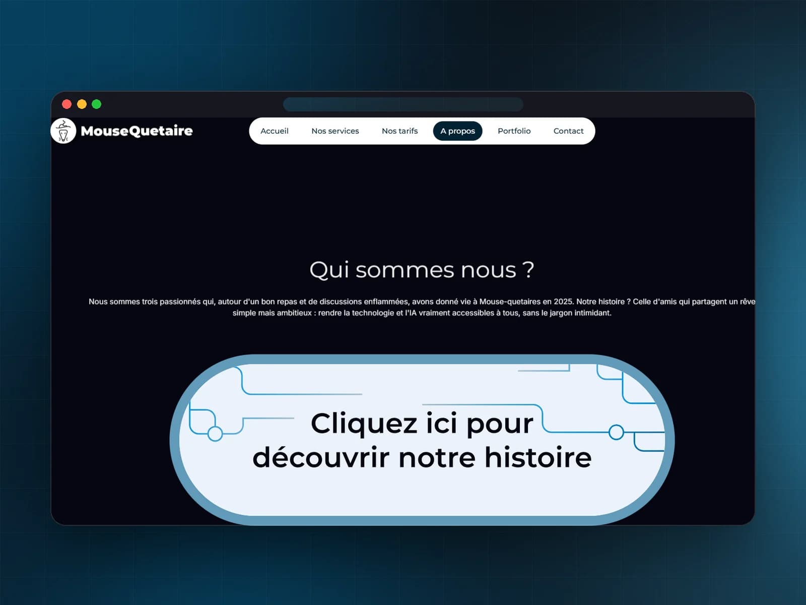 Site Mousequetaire — visuel 4 sur 4
