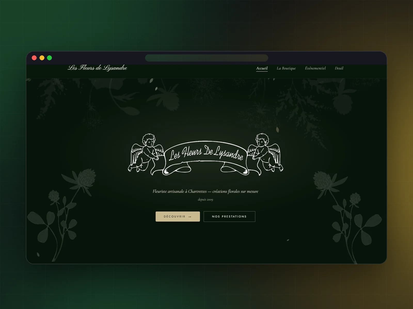 Les Fleurs de Lysandre — visuel 1 sur 5