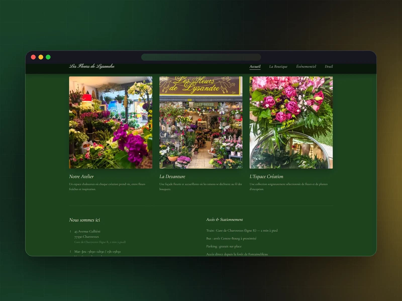 Les Fleurs de Lysandre — visuel 3 sur 5