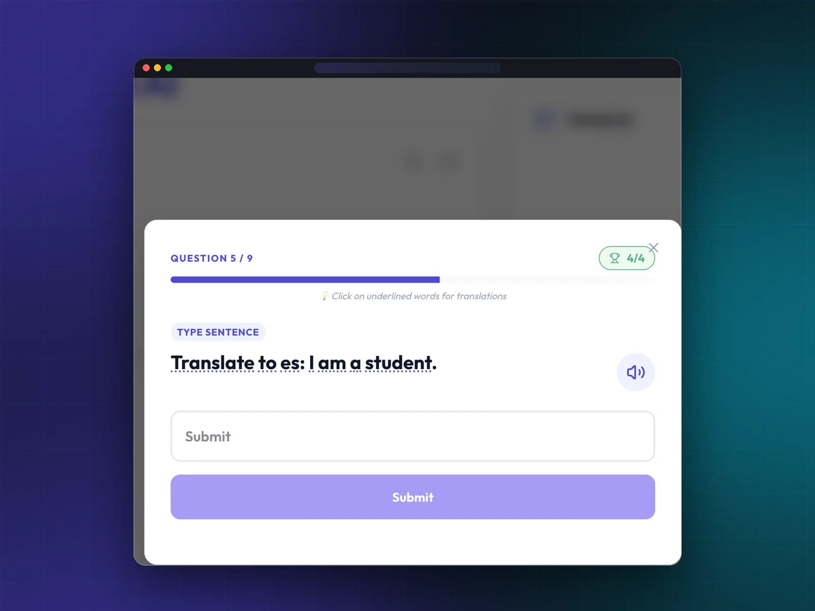 Apprentissage de langues IA — visuel 2 sur 3