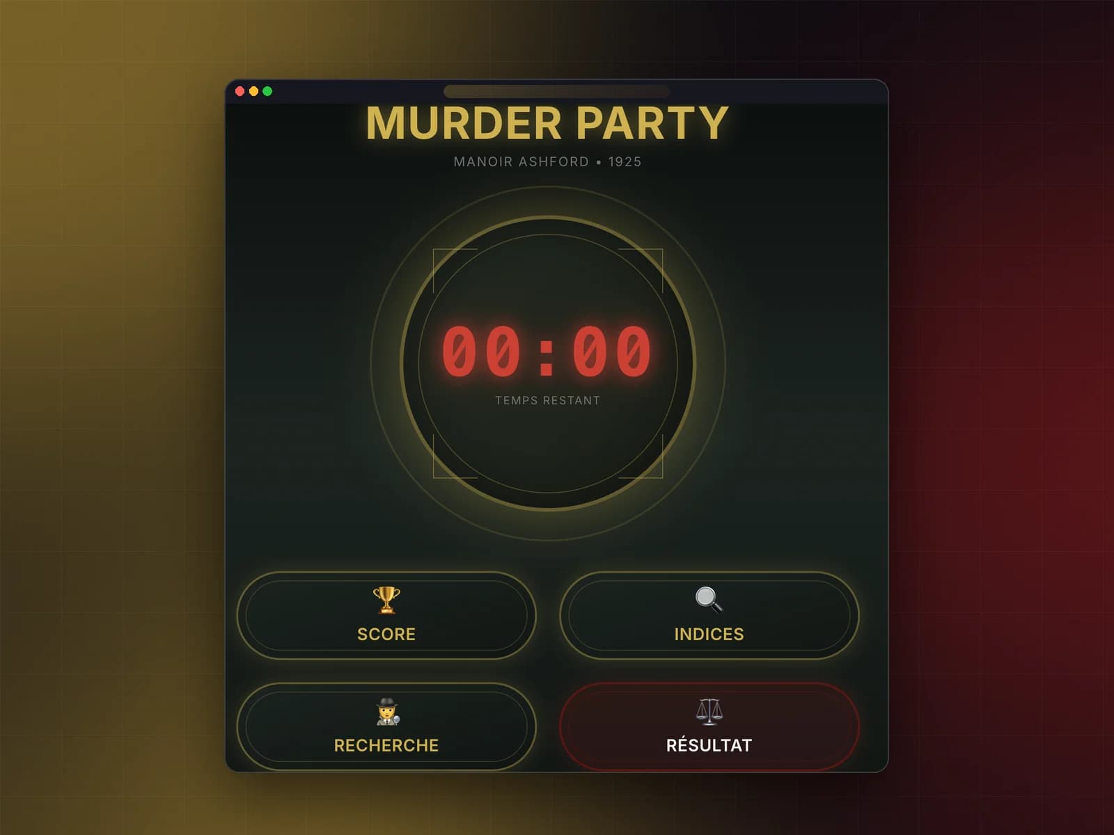 Murder Party App — visuel 1 sur 4